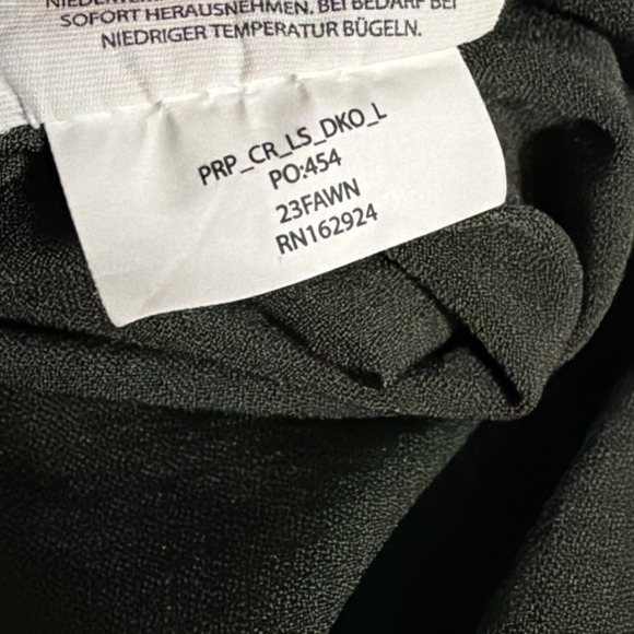 BYLT Basics Men's Large Green Pulse Pullover Drop Cut 1/4 Snap Hoodie - Picture 9 of 9